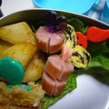 yukiはぴ's cooksnap of when they made ウインナーで可愛いお花♪（キャラおかず）.