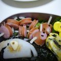 yukiはぴ's cooksnap of when they made ☆いもむしくんのウインナー（キャラ弁）☆.