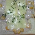えりこ０８２４'s cooksnap of when they made 残りホワイトソースで☆グラタントースト.