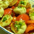 ﾌﾞﾗﾝﾄﾞﾝﾏﾏ's cooksnap of when they made 芋チリ団子（里芋のチリソース団子）.