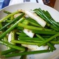 K/S's cooksnap of when they made 美味しい！イカとにんにくの芽の甘辛醤油.