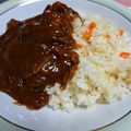 こもりんあここ's cooksnap of when they made 入れて炊くだけ！炊飯器でニンジンピラフ.