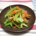 ごーあい's cooksnap of when they made ブロッコリーの茎と人参のナムル♪.