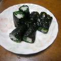 まあくんのおくさん's cooksnap of when they made ほうれん草の海苔巻き..