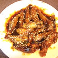 ありす777's cooksnap of when they made 風来坊風手羽先の唐揚げ.