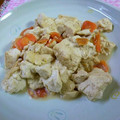 Nekozame's cooksnap of when they made 豆腐の柚子胡椒炒め.