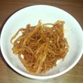 starwww's cooksnap of when they made 白ご飯モリモリ！さきイカ♪コチュジャン♡.