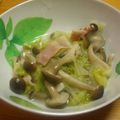 ｷﾗｷﾗﾎﾞｼ's cooksnap of when they made 白菜とベーコンのとろりん♡コンソメ煮.