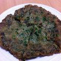ひろと＾＿＾ママ's cooksnap of when they made モチッと♬餃子の味するチヂミ風！.