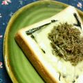 キョク's cooksnap of when they made こうばし～☆じゃこトースト.