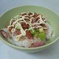 すぅじぃ～'s cooksnap of when they made ｱﾎﾞｶﾄﾞとﾂﾅｳｲﾝﾅｰ丼.