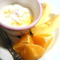 ma:9's cooksnap of when they made マンゴーヨーグルト.