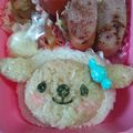 ハナ★メィｍａｍａ's cooksnap of when they made ひつじさん♡キャラ弁♡.