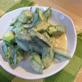 YUKIにゃん★'s cooksnap of when they made 茹でオクラの味噌マヨ和え.