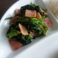 はなみれな's cooksnap of when they made お弁当に♪ほうれん草とハムのマヨ炒め.