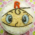 シャンプーハット's cooksnap of when they made ロールパンナちゃん＊キャラ弁＊.