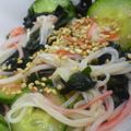 にゃん子っち's cooksnap of when they made ☆低カロリー！わかめときゅうりの酢の物☆.