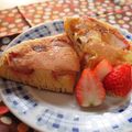 ふんわりしょこら's cooksnap of when they made 簡単おやつ★苺ホワイトチョコホットケーキ.