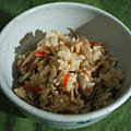 spencercat's cooksnap of when they made 鶏とごぼうの炊き込みご飯！.