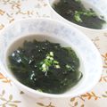 ななクレープ's cooksnap of when they made ☆超簡単☆ぽかぽか生姜わかめスープ.