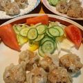 ｂ－ｔｏｒａ's cooksnap of when they made ☆椎茸たっぷり♪ 手包みシュウマイ☆.