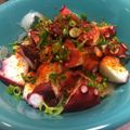 弁当男子のまーちん's cooksnap of when they made スペインのタパス★タコのガリシア風.