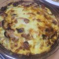 こーぁ's cooksnap of when they made かぼちゃとウインナーのキッシュ.