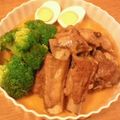 あふたん's cooksnap of when they made 圧力鍋でとろ～り豚スペアリブの角煮.