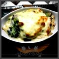 ぎゅうちゃん's cooksnap of when they made お鍋１つで簡単！新たまほうれん草グラタン.