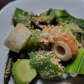 ★むさ's cooksnap of when they made おくらの胡麻和え.