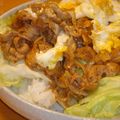 potato's cooksnap of when they made 豚肉のオイマヨ丼.