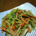 ju_10's cooksnap of when they made 豆苗のオイスターソース炒め.