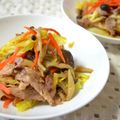 カヌレ３１４'s cooksnap of when they made 簡単〜♪肉野菜炒め(￣Λ￣)ゞ.