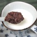 yamita's cooksnap of when they made ホットもアイスも♡あずきミルク♡.