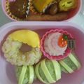蒼しゅん's cooksnap of when they made 簡単キャラ弁＊飴ちゃん♡.