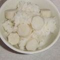 きらり流れ星's cooksnap of when they made シンプルに☆長芋（里芋）の炊き込みご飯.