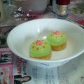いくいくみ's cooksnap of when they made 春色♥ちょうちょのチーズデコカップ.