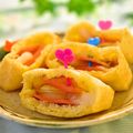 さとみわ's cooksnap of when they made 超簡単♪お餅とチーズの巾着焼き.