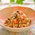 さとみわ's cooksnap of when they made サバの缶詰めdeおからの炒り煮.