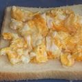 きらり流れ星's cooksnap of when they made ちょっぴり甘めの卵サンド.