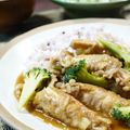 ケチャ＆ウル's cooksnap of when they made 葱とえのきの豚肉巻きdeカレー.