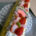 もんすた's cooksnap of when they made 黄金色●純たまごロールケーキ.