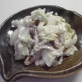 時花菜's cooksnap of when they made 白菜と舞茸のごまマヨネーズ和え.