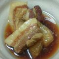 しょこたんママ's cooksnap of when they made 圧力鍋で豚の角煮.