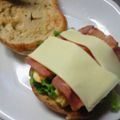 かぴーな's cooksnap of when they made 簡単ランチ♪　ベーグルサンド.