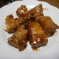 まあくんのおくさん's cooksnap of when they made 簡単ボリュームＵＰ～中華風厚揚げの肉巻き.