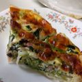 ツキヨタケ's cooksnap of when they made 冷凍パイシートで作るほうれん草のキッシュ.