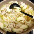 aaikoo's cooksnap of when they made 簡単♪白菜とうどんのトロトロ中華鍋.