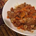 ♔ほしぐみ28's cooksnap of when they made ピーラー人参と豚肉の生姜焼き.