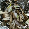 pitsuji's cooksnap of when they made 塩昆布で☆白身魚ときのこのホイル焼き.